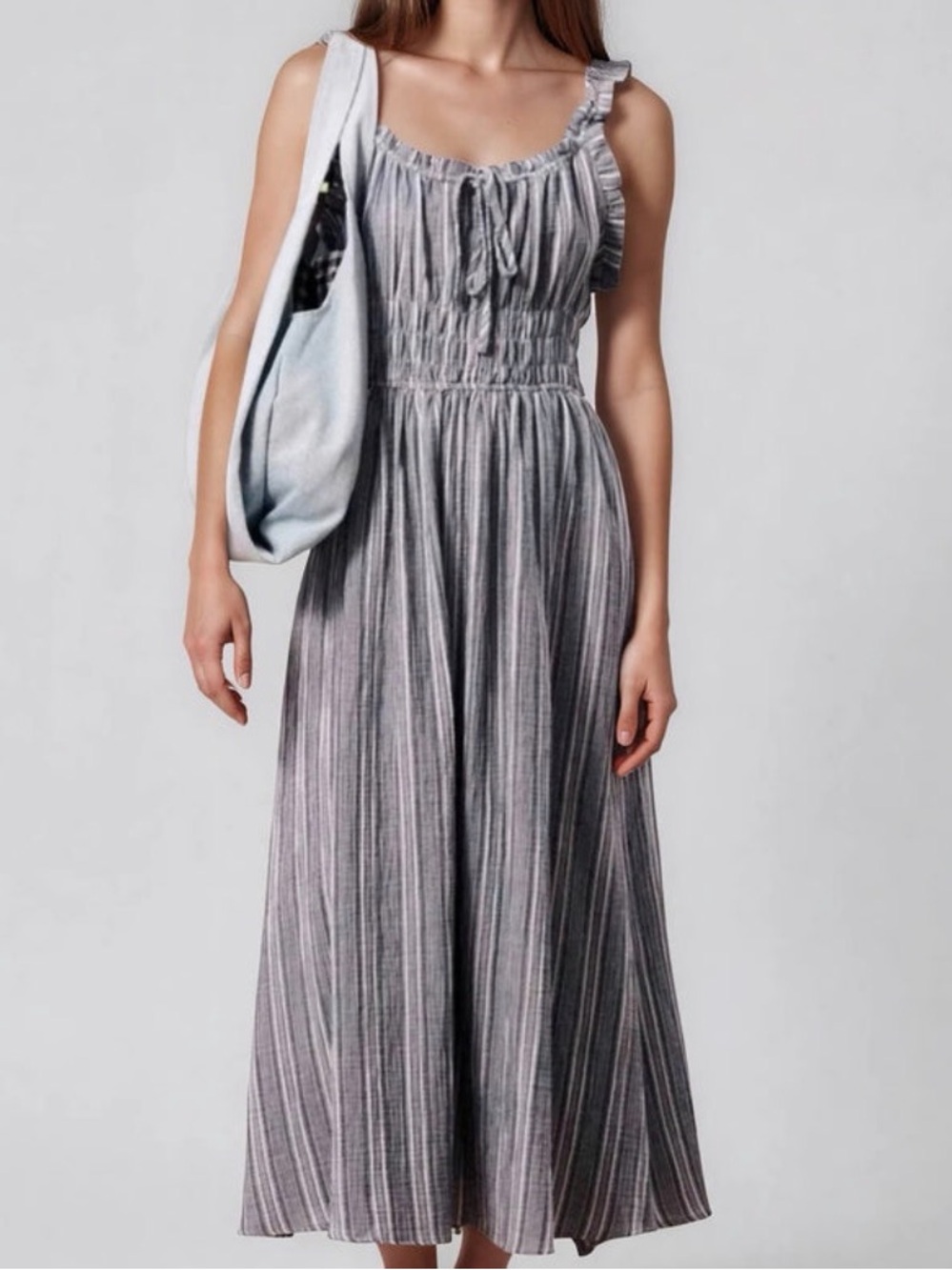 OBEA Dress Blue Denim |FRNCH